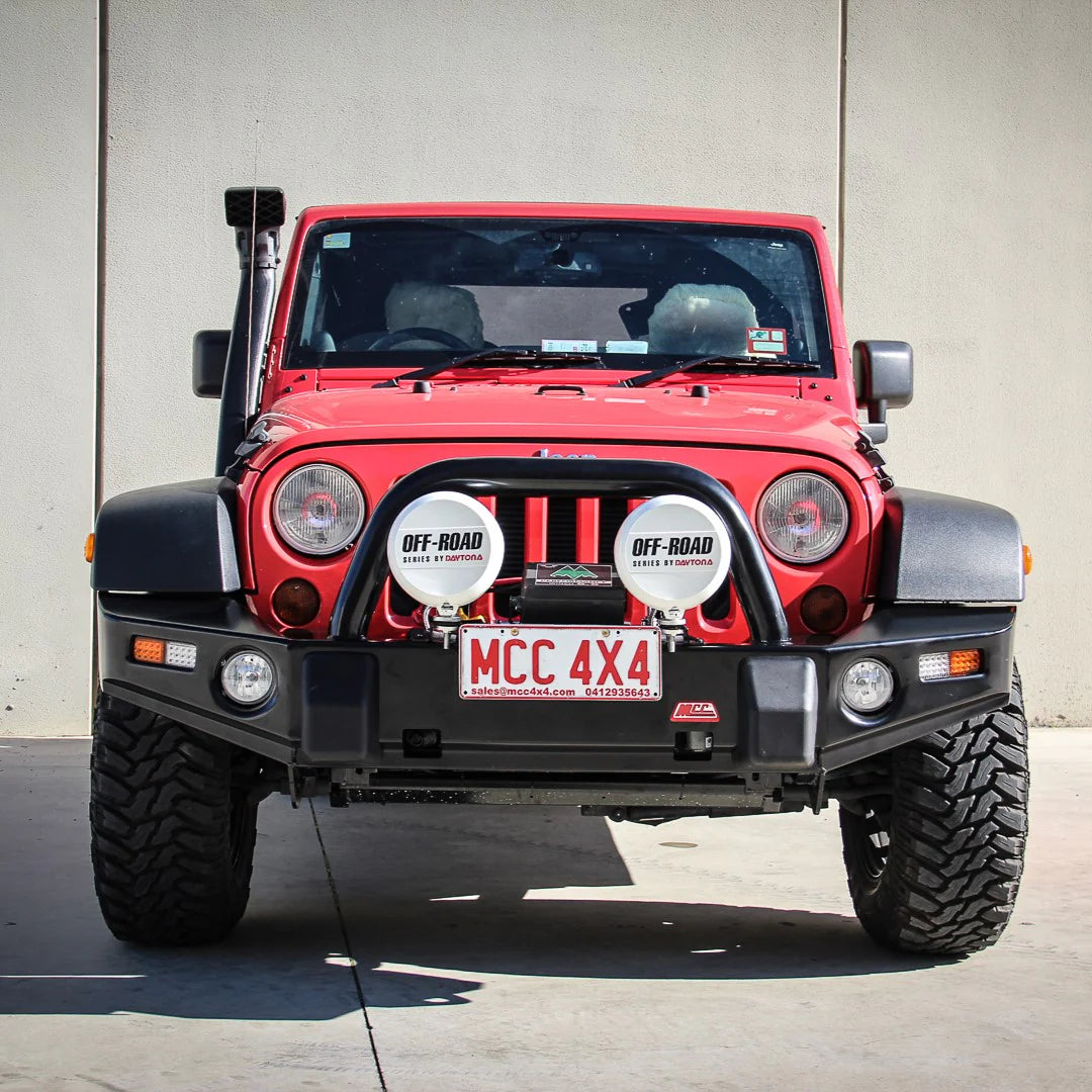 Jeep Wrangler JK 2007-2018 007 Classic Bull Bar Package (Foglight) — product view 1