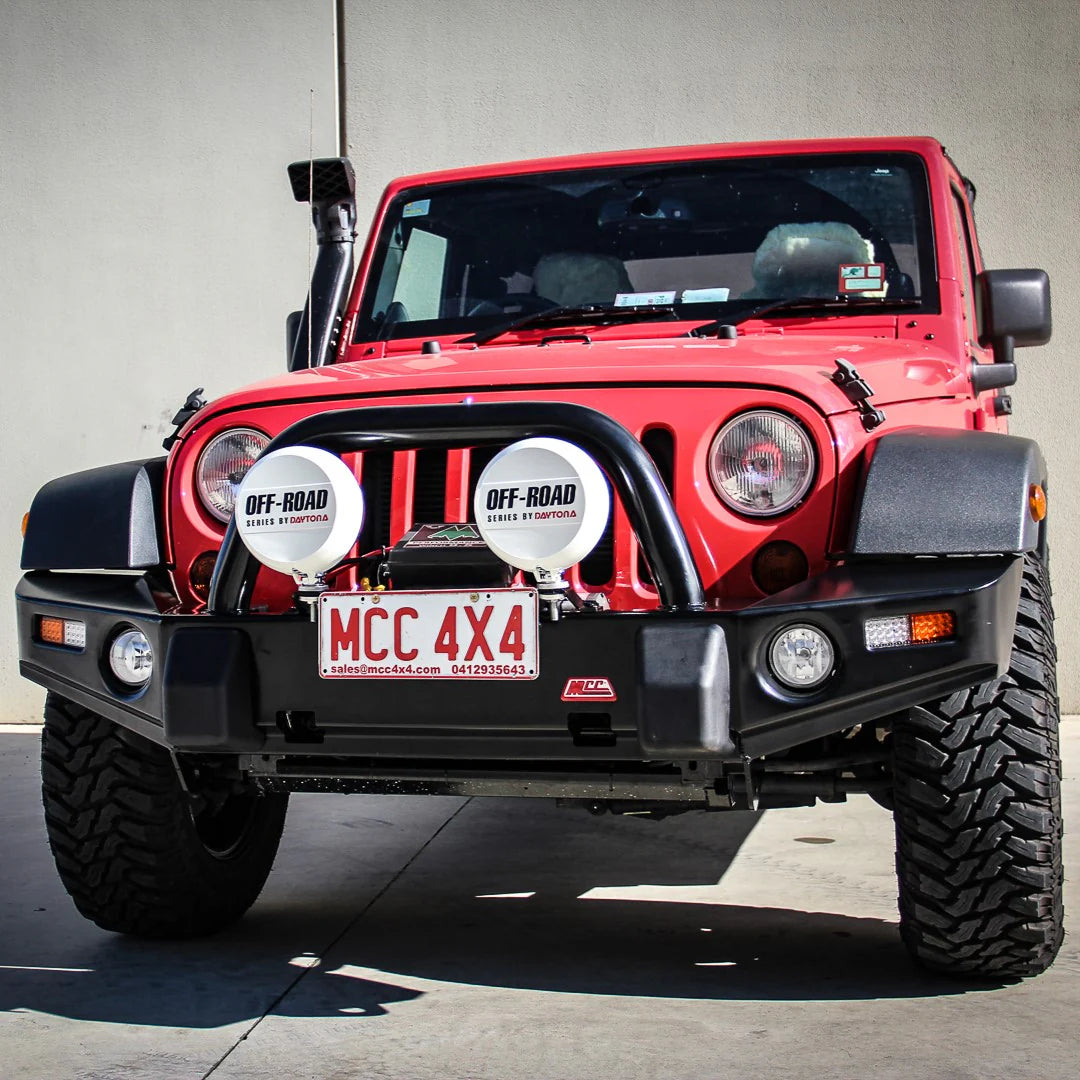 Jeep Wrangler JK 2007-2018 007 Classic Bull Bar Package (Foglight) — product view 2