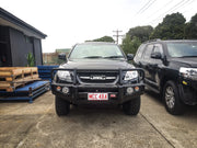 JMC Vigus 2012-2018 707-02 Falcon Bull Bar Black A-Frame Package (LED Foglight) — product view 3