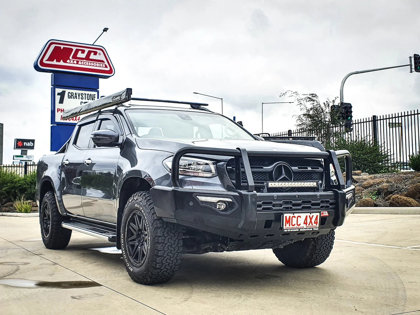Mercedez Benz X Class 2019-Present 808-02 Phoenix Bar A-Frame Package - — product view 4