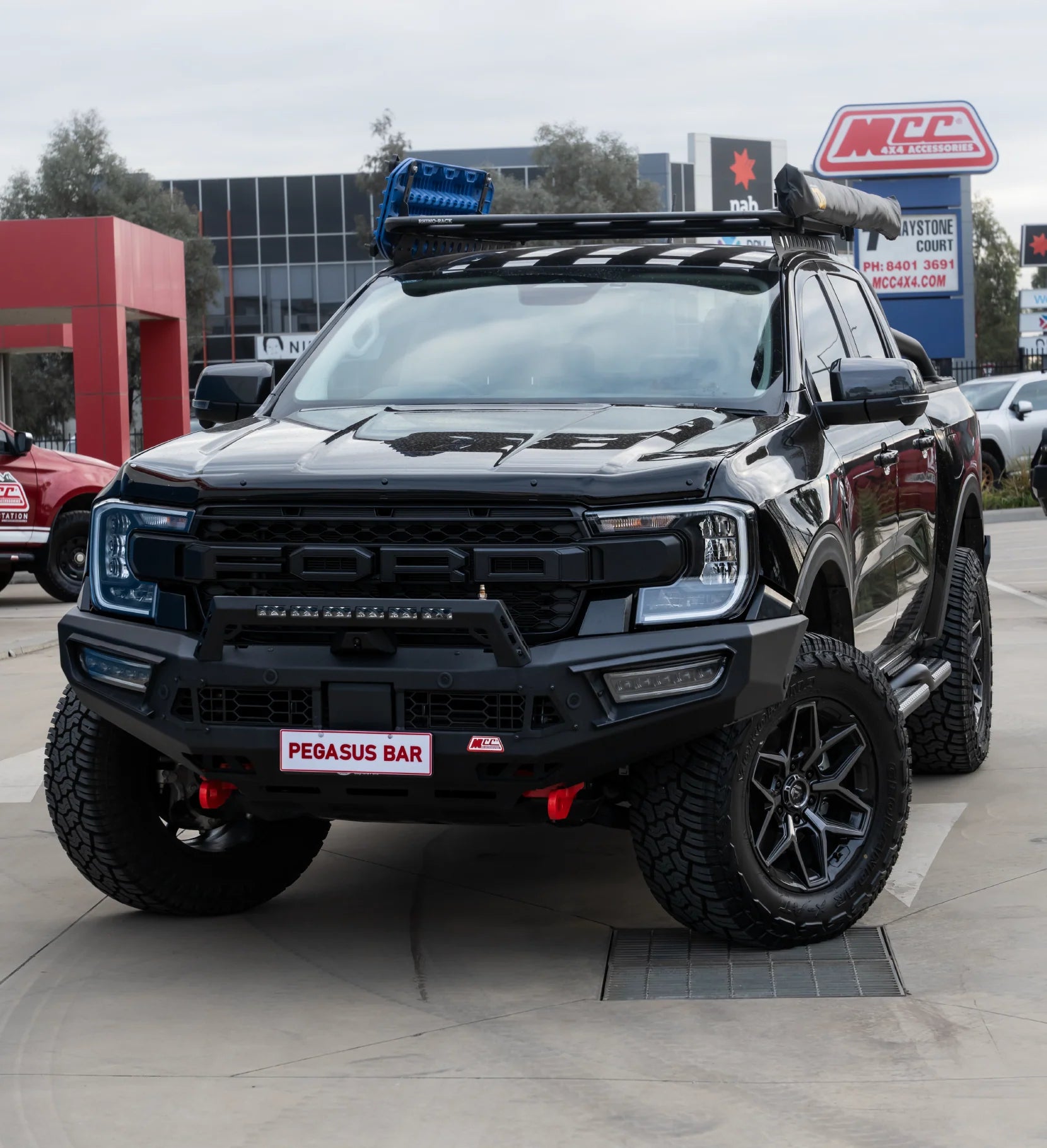 Next-Gen Ranger/Everest 2022-On – 909-01 All New Alloy Pegasus Bar Bumper Replacement Package — product view 6