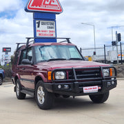 Discovery 1 & 2 1989-2004 707-02 Falcon Bull Bar Black A-Frame Package (LED Foglight) — product view 1