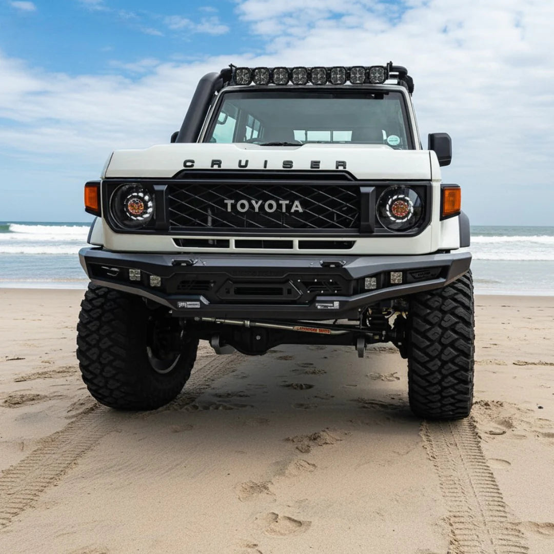 Prime Series Bull Bar to suit Landcrusier 79 Series 2022-2024 — product view 2