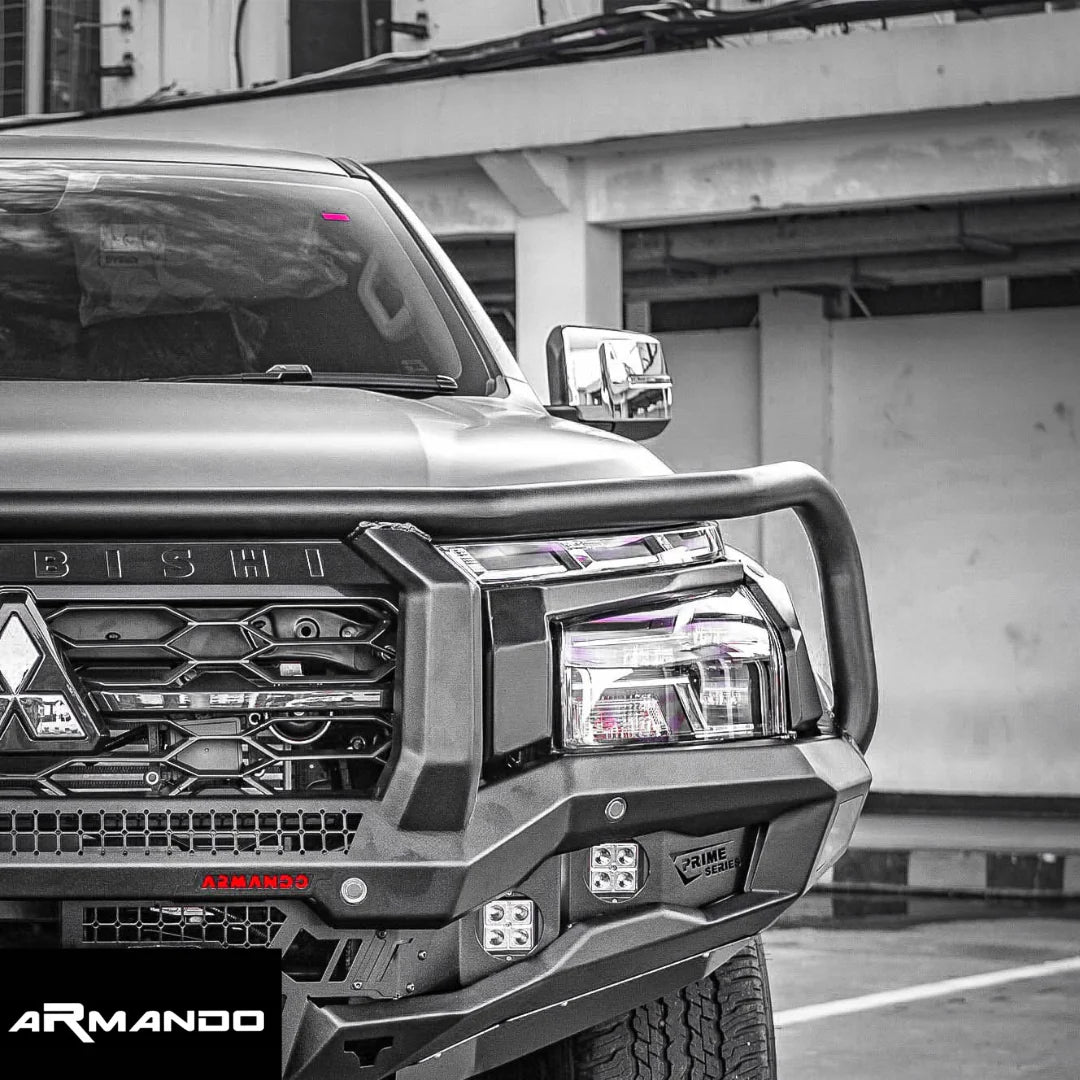 Prime Series Hoop Bull Bar to Suit Mitsubishi Triton MV 2024 – Current — product view 3