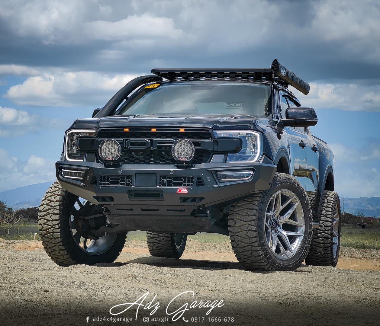 Next-Gen Ranger/Everest 2022-On – 909-01 All New Alloy Pegasus Bar Bumper Replacement Package — product view 7