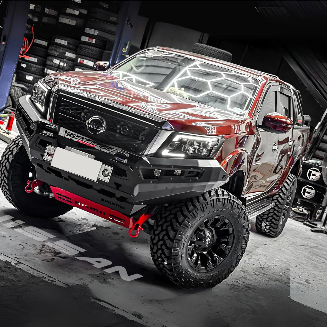Spartan Bull Bar to Suit Nissan Navara NP300 2015-Current V.2 — product view 4