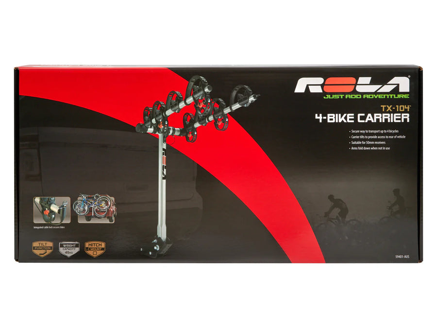 Towbar Bike Rackscategory Hitch Mount - 4 Bike Carrier — product view 1
