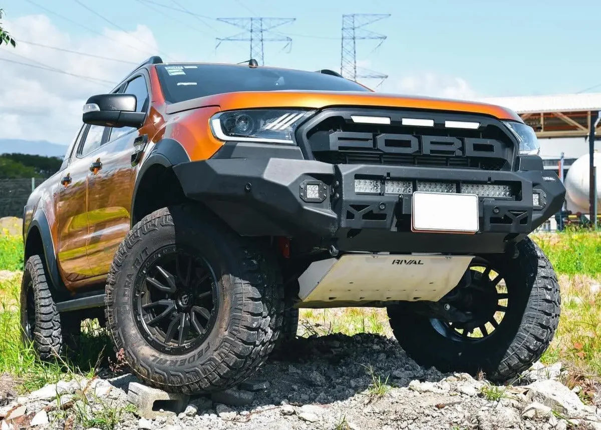 Aluminium Front Bar with RIVAL LED Fog Lights (Set of 2) – Ford Ranger PX1/PX2/PX3 (2011-2022)& Everest… — product view 2