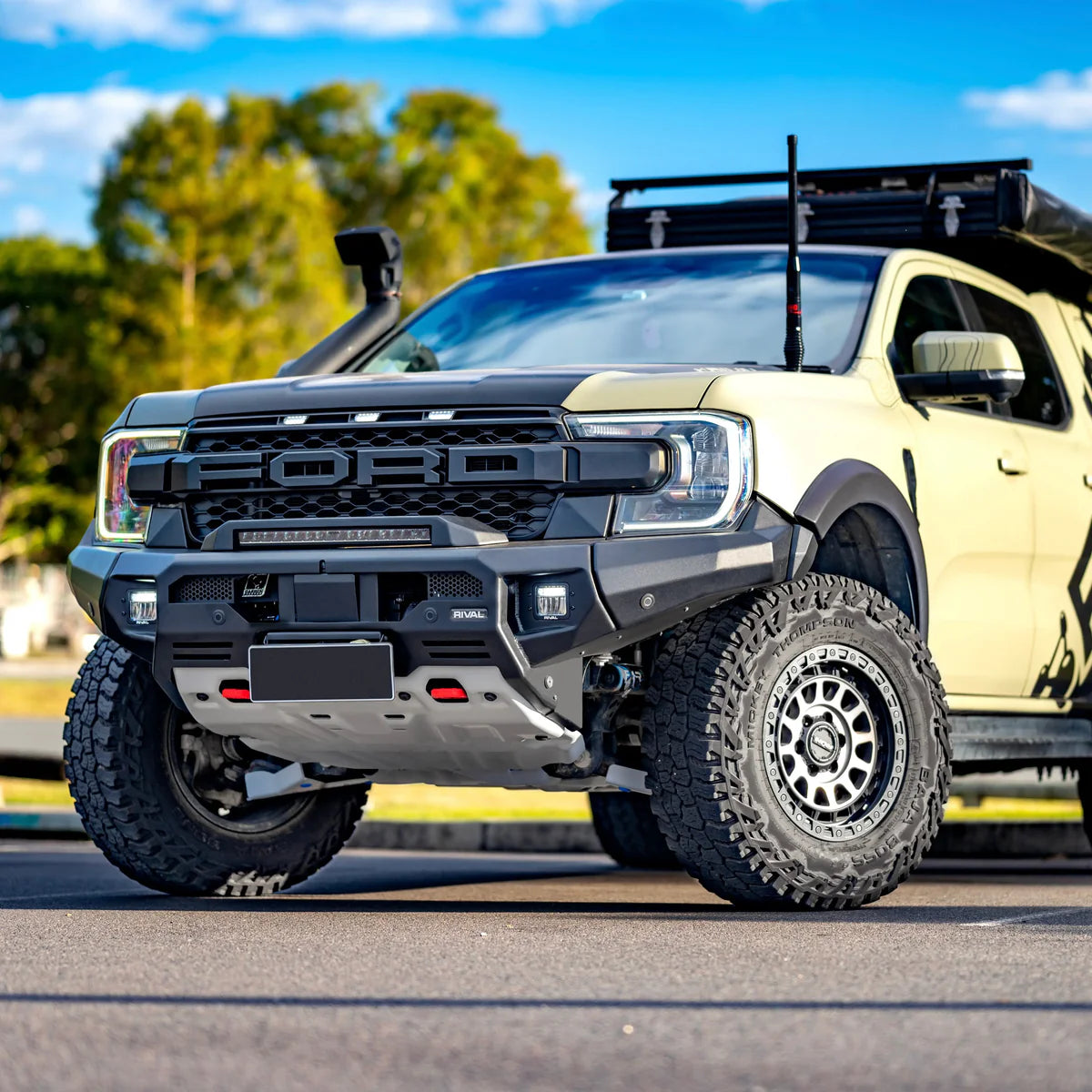 Aluminum Front Bar – Ford Ranger Next Gen / Everest Next Gen — product view 2