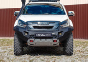 Aluminum Front Bar – Isuzu D-Max 2017-2019, includes RIVAL FOG lights (Set of 2) — product view 1