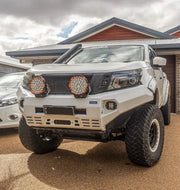 Aluminum Front Bar – Nissan Navara D23 2015-2019, includes RIVAL FOG lights (Set of 2) — product view 2
