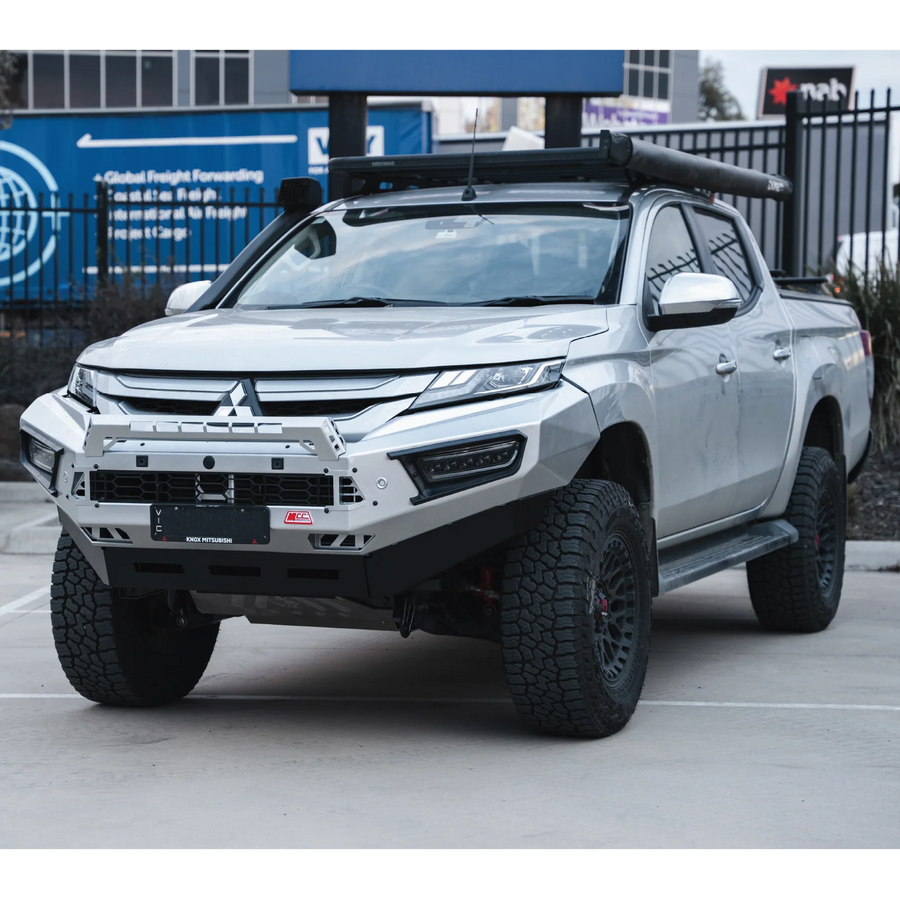Triton MR 2019-Present 909-01 Alloy Pegasus Bull Bar Bumper Replacement Package — product view 1