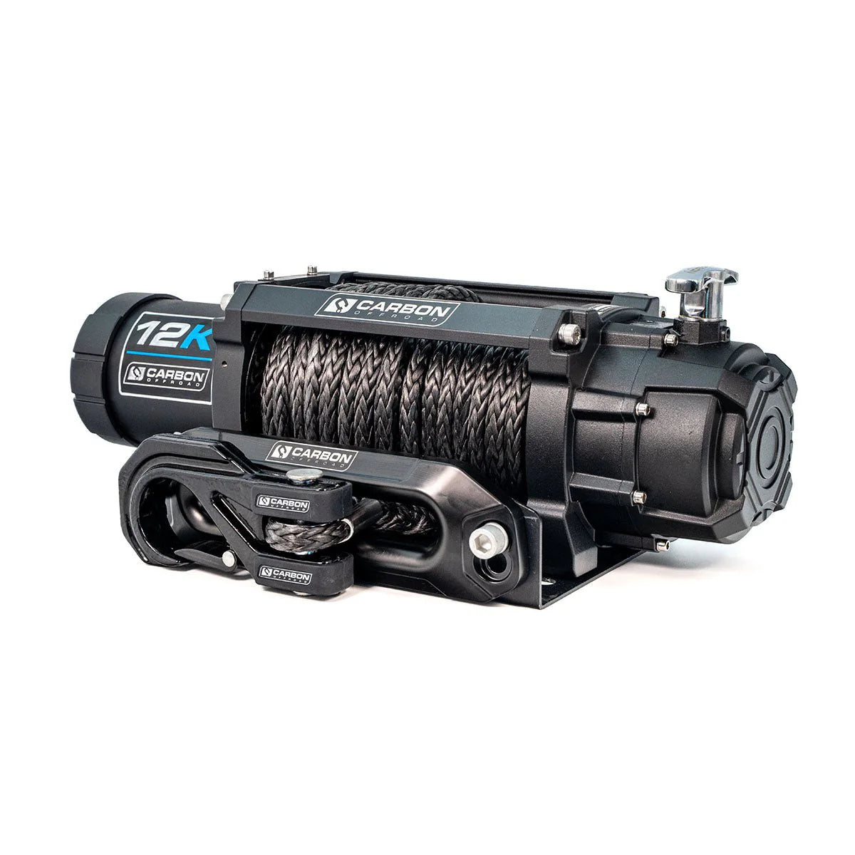 Carbon 12K - 12000lb Winch V3X with MegaPro Hook — product view 1