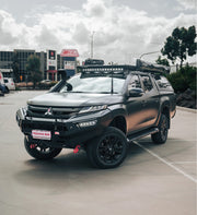 Triton MR 2019-Present 909-01 Alloy Pegasus Bull Bar Bumper Replacement Package — product view 4