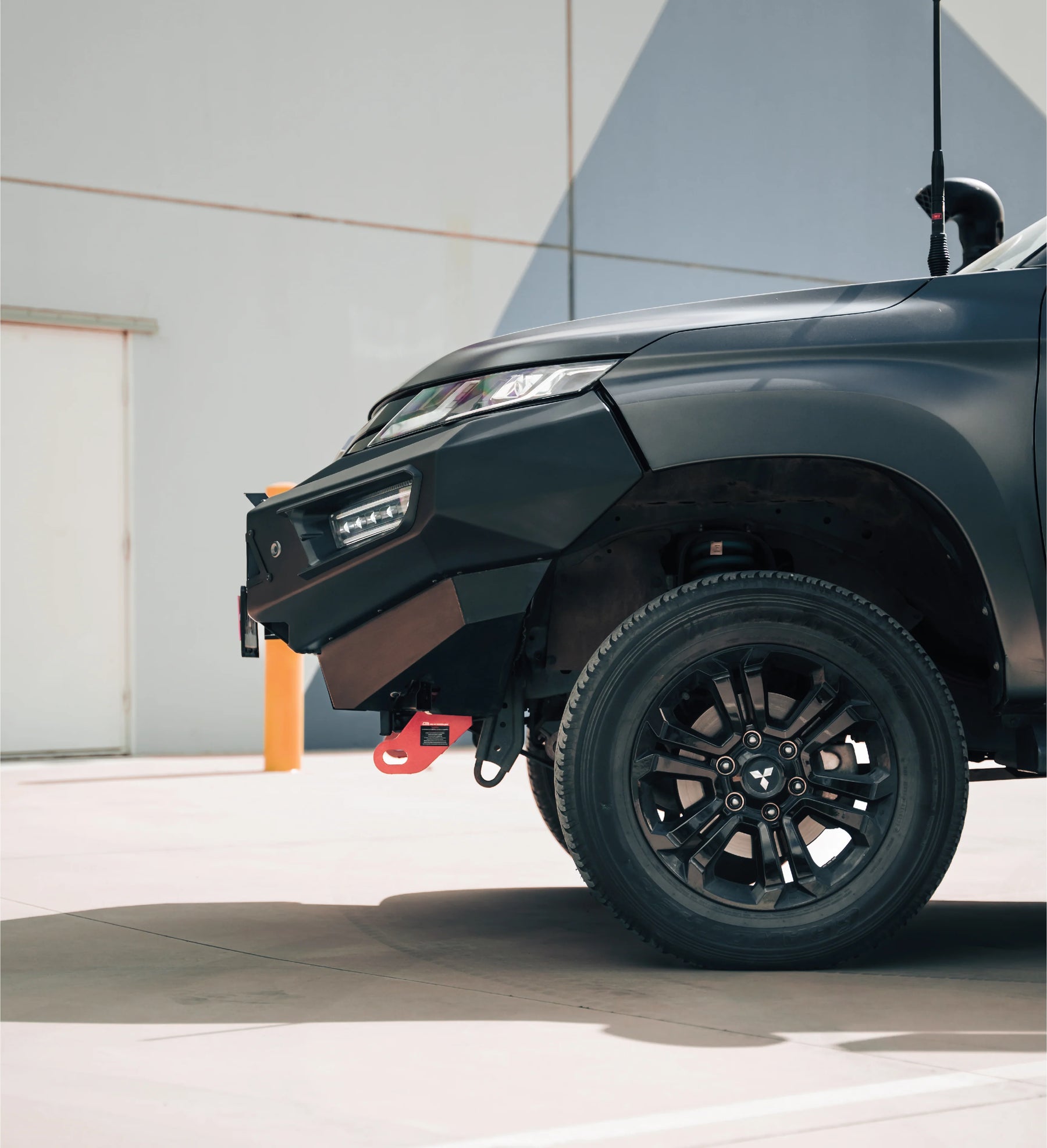 Triton MR 2019-Present 909-01 Alloy Pegasus Bull Bar Bumper Replacement Package — product view 6