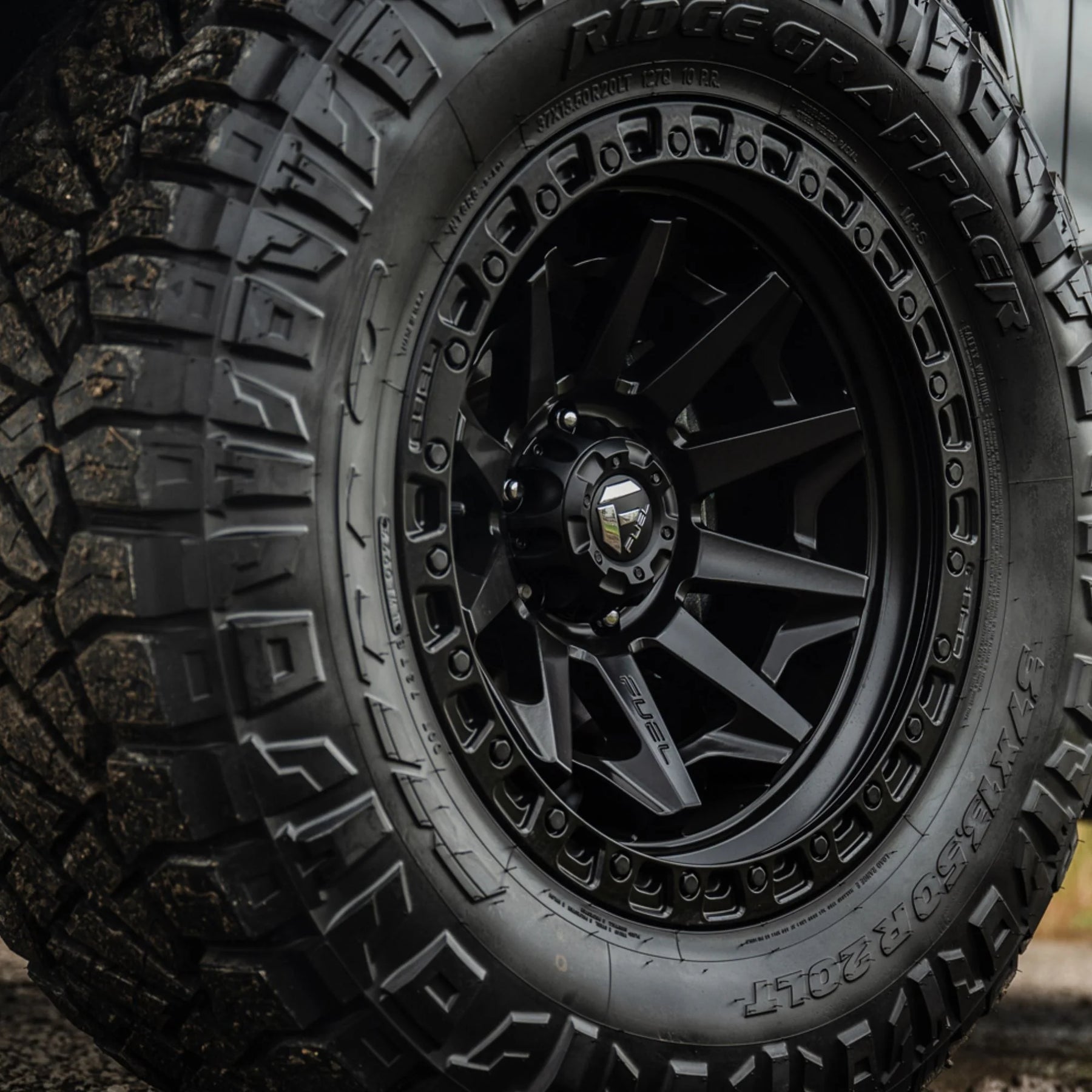 Fuel Covert D694 Matte Black — product view 3