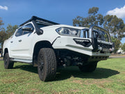 LDV T60 2018-2021 808-01 Phoenix Bull Bar Single Black Loop Package — product view 4