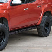 Side Step (Roadrunner, Black) to suit Mitsubishi Triton MR (11/2018 to 11/2023) — product view 2