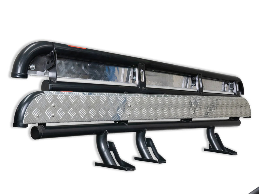 Navara NP300 2015-Present 309BS Side Step Package (Chrome Step Plate)