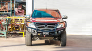 Elite Loop Bull Bar (Black Recovery Points & Orange Bash Plate) to suit Mazda BT-50 (10/2011 to 6/2020) — product view 1