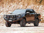 Genesis Loop Bull Bar (Black Recovery Points & Bash Plate) to suit Mazda BT-50 (7/2020 to 12/2024) — product view 1