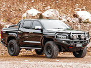 Genesis Loop Bull Bar (Orange Recovery Points & Black Bash Plate) to suit Mitsubishi Triton MV (12/2023 on) — product view 4