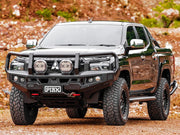 Genesis Loop Bull Bar (Orange Recovery Points & Black Bash Plate) to suit Mitsubishi Triton MV (12/2023 on) — product view 1