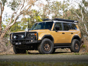 Genesis Loop Bull Bar (Black Recovery Points & Black Bash Plate) to suit Toyota Prado 250 (8/2024 on) — product view 2