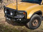 Genesis Loop Bull Bar (Black Recovery Points & Black Bash Plate) to suit Toyota Prado 250 (8/2024 on) — product view 3