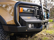 Genesis Loop Bull Bar (Black Recovery Points & Black Bash Plate) to suit Toyota Prado 250 (8/2024 on) — product view 5