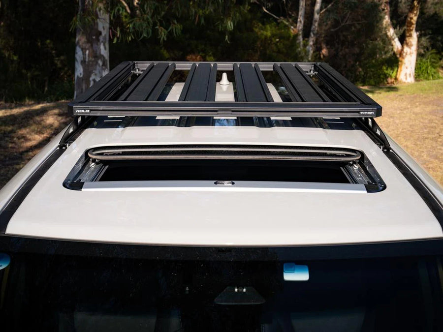 Ridge Mount Bundle to suit Toyota Prado 250 Series (8/2024 on) for 1500 x 1200mm Tray (Sunroof) — product view 1