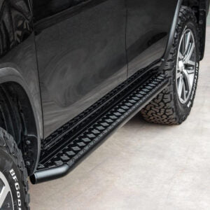 Side Step (Can use for rails, Black) to suit Toyota Fortuner GUN156R (8/2015 to 5/2018) — product view 4