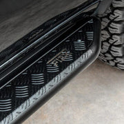 Side Step (Can use for rails, Black) to suit Toyota Fortuner GUN156R (8/2015 to 5/2018) — product view 2
