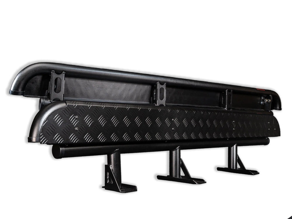 Land Cruiser 79 series 2007-Current 309SBK Side Step Package (Sand Black)