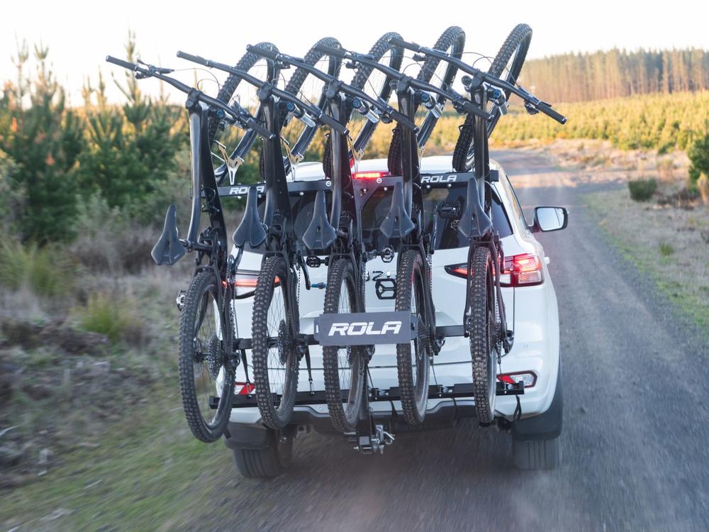 Vertical Bike Rack (Hitch mount) - 5 Bike Carrier — product view 6