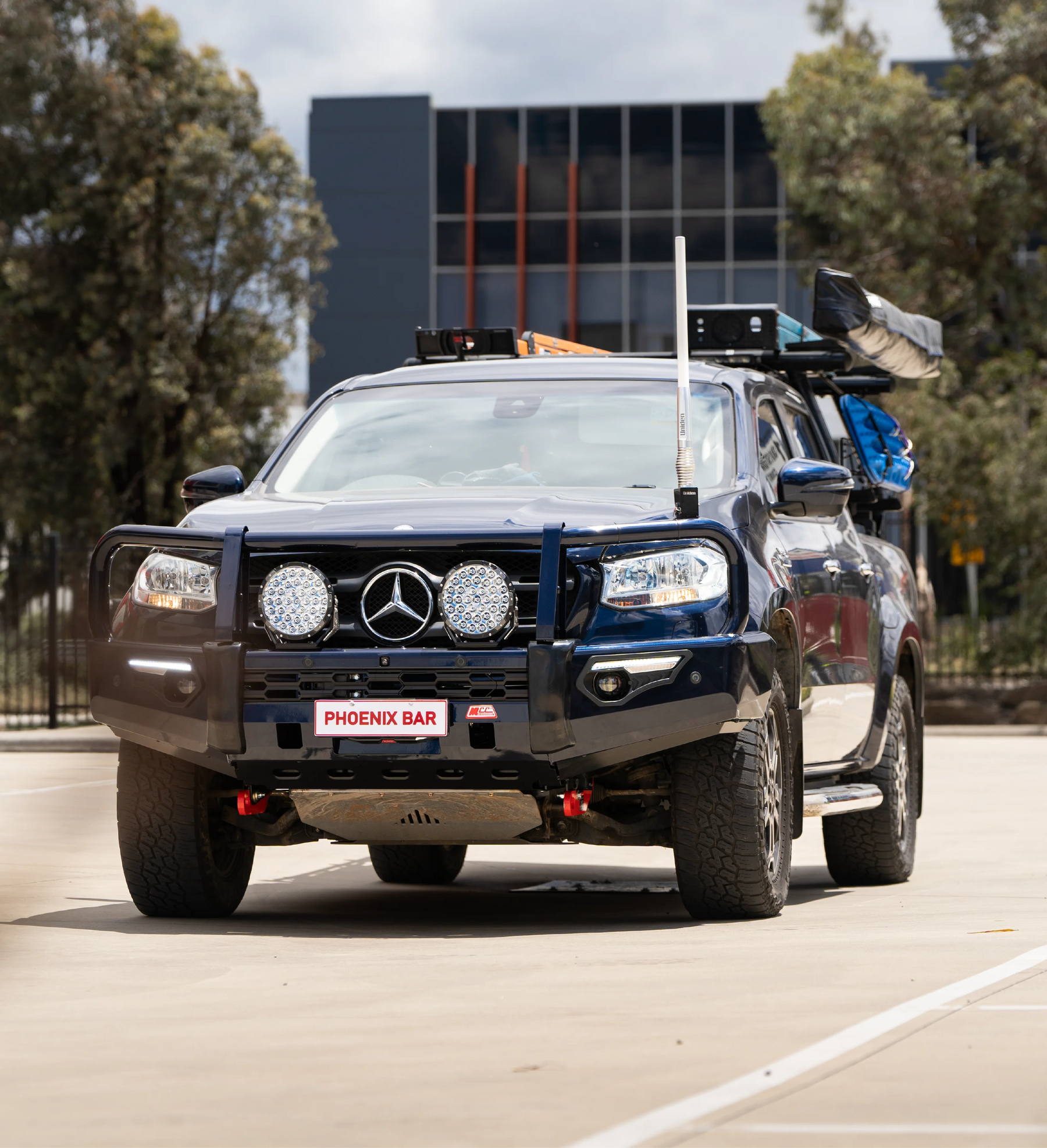 Mercedez Benz X Class 2019-Present 808-02 Phoenix Bar A-Frame Package - — product view 7