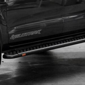 Side Step (Can use for rails, Black) to suit Ford Ranger PX MKI,II,III (10/2011 to 3/2022) — product view 1