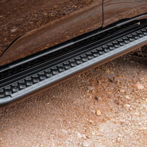 Side Step (Can use for rails, Black) to suit Isuzu MU-X (6/2021 on) — product view 4