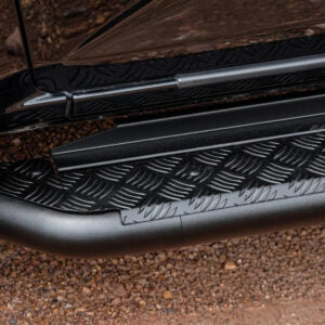Side Step (Can use for rails, Black) to suit Isuzu MU-X (6/2021 on) — product view 2