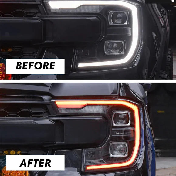 Amber Daytime Running Light DRL LED Module for Ford Ranger inc. Raptor (2022-present)