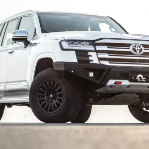 Aluminum Front Bar – Toyota LC300 2021-On (Incl. GR Sport), includes RIVAL FOG lights (Set of 2) — product view 3