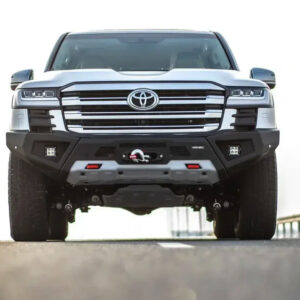 Aluminum Front Bar – Toyota LC300 2021-On (Incl. GR Sport), includes RIVAL FOG lights (Set of 2) — product view 1