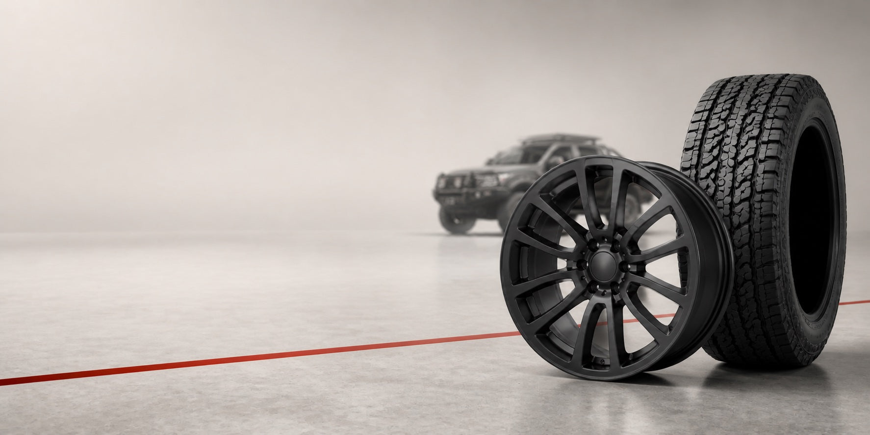 Father's Day off-road wheel and all-terrain tyre package